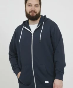 Solid SDTAMBO BT - Sweat à Capuche Zippé - Blue