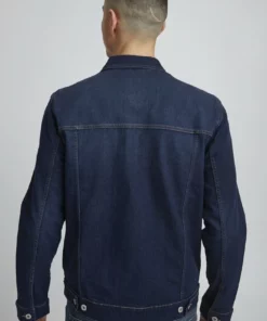 Solid Veste En Jean - Dark Blue Denim 8 Solid Veste En Jean - Dark Blue Denim -Élégance Boutique 219e791621bc4213bc163325902106a9