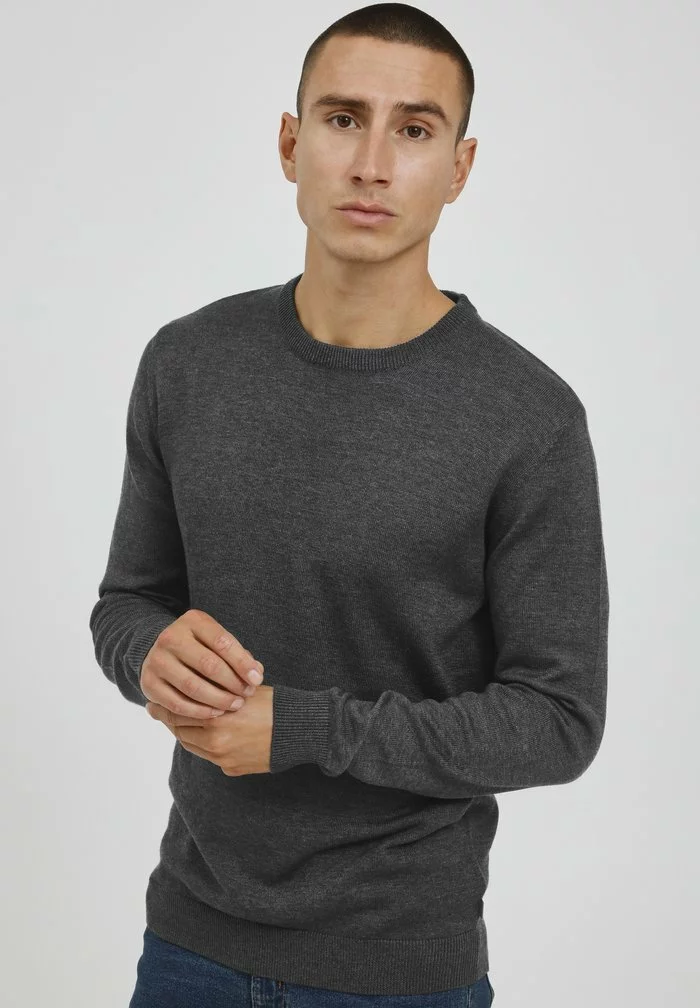 Solid SDALAGRO - Pullover - Dark Grey Melange 1 Solid SDALAGRO - Pullover - Dark Grey Melange