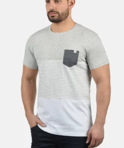 Solid SDMALTE - T-shirt Imprimé - Light Grey