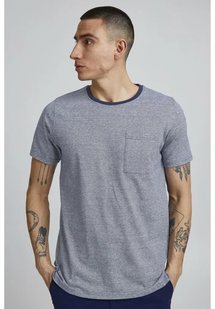 Solid SDANTON SS - T-shirt Basique - Ocean Cavern 1 Solid SDANTON SS - T-shirt Basique - Ocean Cavern