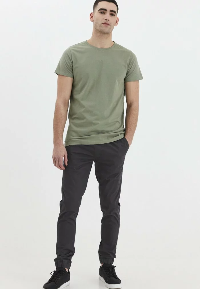 Solid SDSINAN - Pantalon Classique - Forged Iron 2 Solid SDSINAN - Pantalon Classique - Forged Iron – Image 2