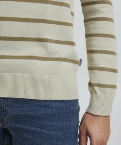 Solid BRICE - Pullover - Oatmeal 12 Solid BRICE - Pullover - Oatmeal -Élégance Boutique 24bc924946ec40b4854891de0eb3ec88