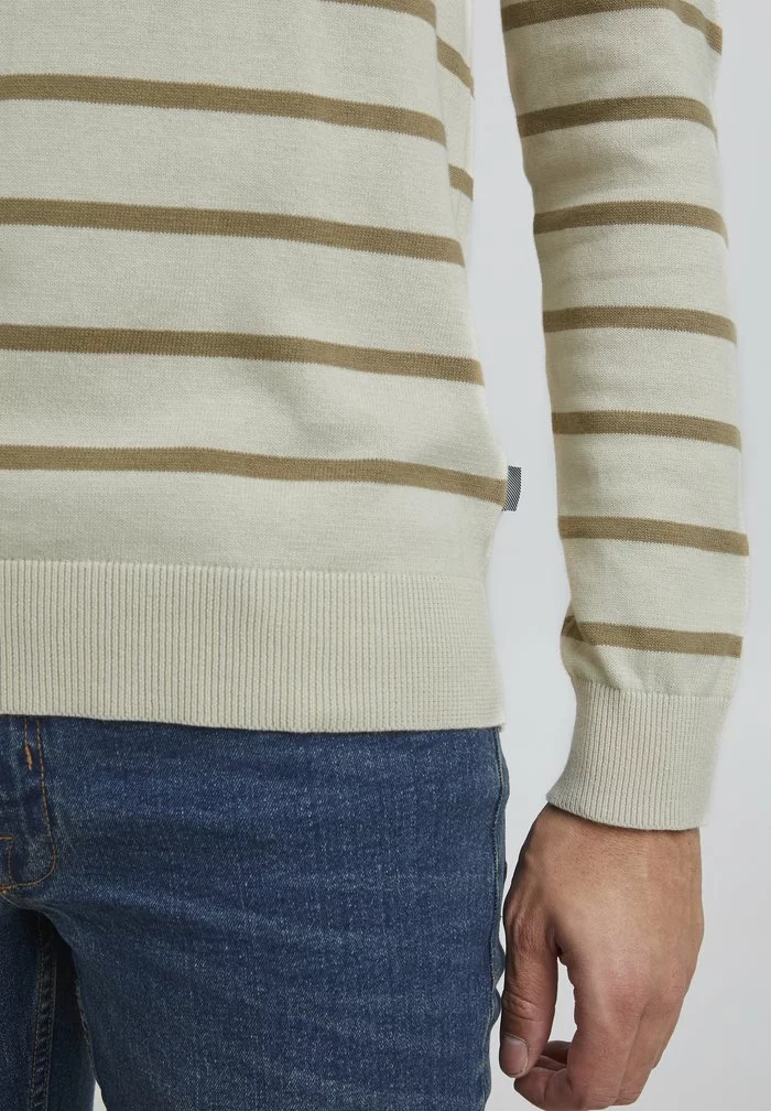 Solid BRICE - Pullover - Oatmeal 5 Solid BRICE - Pullover - Oatmeal – Image 5