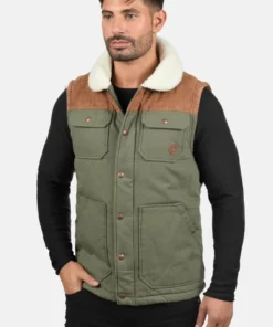 Solid SDFERDI - Veste Sans Manches - Ivy Green