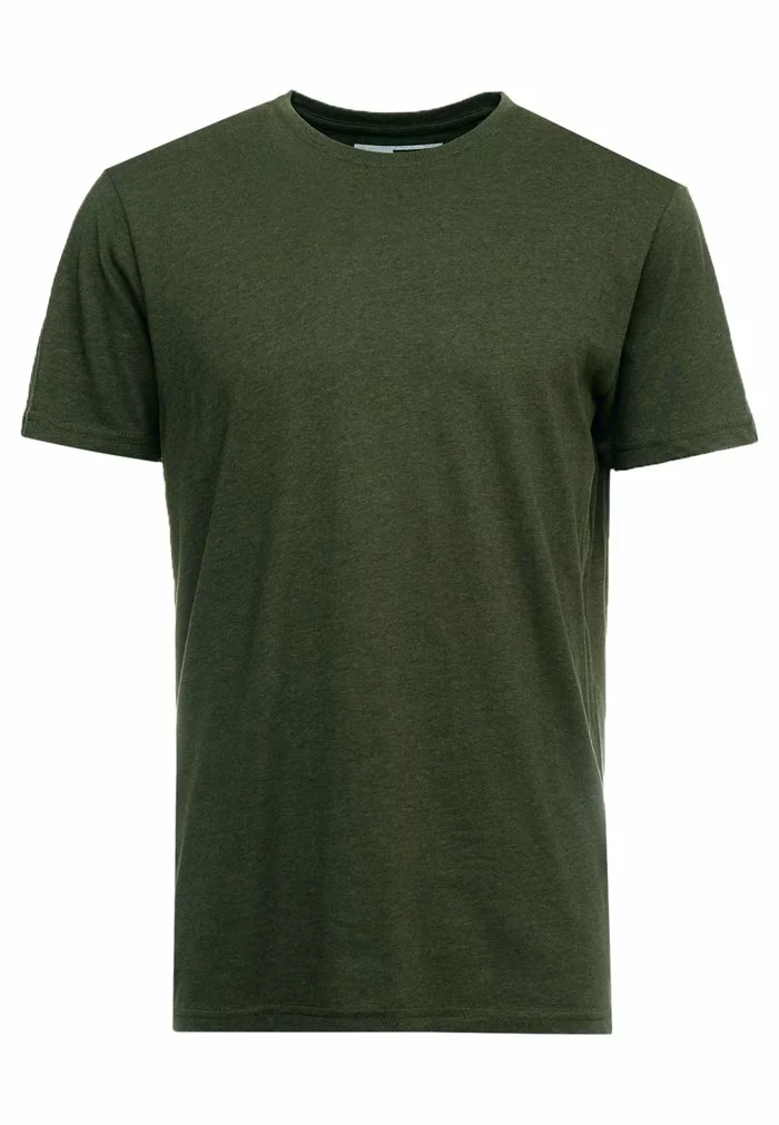 Solid SDROCK - T-shirt Basique - Mottled Olive 5 Solid SDROCK - T-shirt Basique - Mottled Olive – Image 5