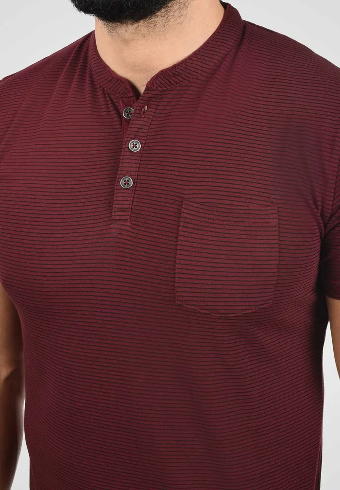 Solid SDALFI - T-shirt Imprimé - Wine Red Melange 4 Solid SDALFI - T-shirt Imprimé - Wine Red Melange – Image 4