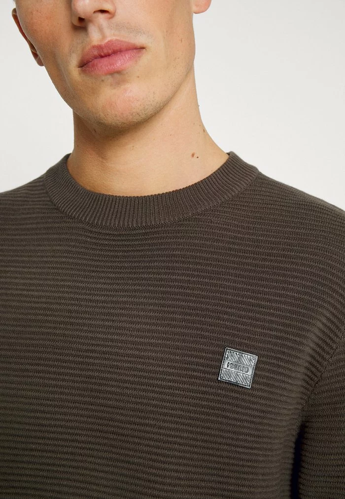 Solid VALENCIA - Pullover - Dark Brown 6 Solid VALENCIA - Pullover - Dark Brown – Image 6