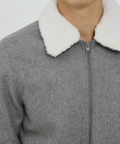 Solid SDLEONEL - Veste Mi-saison - Medium Grey Melange -Élégance Boutique 25edaa0e9fc149d38f23f773a9d2ae79