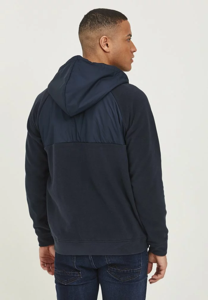 Solid SDOLAV - Veste Polaire - Blue 3 Solid SDOLAV - Veste Polaire - Blue – Image 3