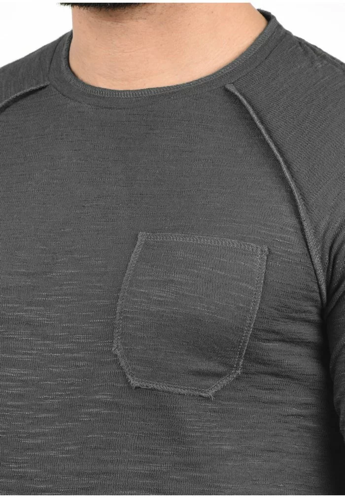 Solid SDDON - Sweatshirt - Dark Grey 3 Solid SDDON - Sweatshirt - Dark Grey – Image 3