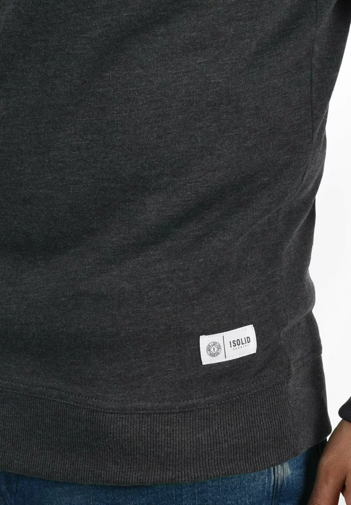 Solid SDTARABO - Sweatshirt - Dark Grey Melange 5 Solid SDTARABO - Sweatshirt - Dark Grey Melange – Image 5