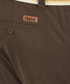 Solid SDLAGOS - Short - Dark Brown -Élégance Boutique 284c2569dd5141fc9b25ad7fd33135d0