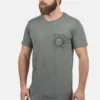 Solid SDILARI - T-shirt Imprimé - Grey Melange