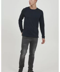 Solid SDVINTON LS 21106135 - T-shirt à Manches Longues - Insignia Blue -Élégance Boutique 2963c71212bc43b99851f7a3f794976c