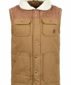 Solid SDFERDI - Veste Sans Manches - Brown 11 Solid SDFERDI - Veste Sans Manches - Brown -Élégance Boutique 2a5773ff6edd4e5eaff22e580f59c7d1