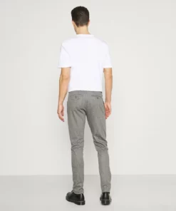Solid SDBARRO ZIPPER STRIPE - Pantalon Classique - Dark Grey -Élégance Boutique 2a793ff51a514e0fb781b935d6fd02ad