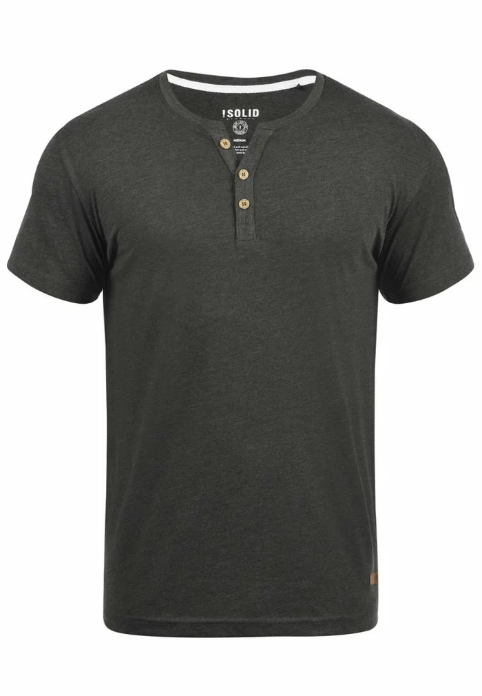 Solid SDVOLKER - T-shirt Basique - Dark Grey 4 Solid SDVOLKER - T-shirt Basique - Dark Grey – Image 4