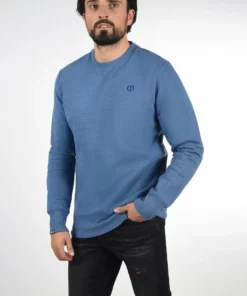 Solid SDBENN - Sweatshirt - Faded Blue