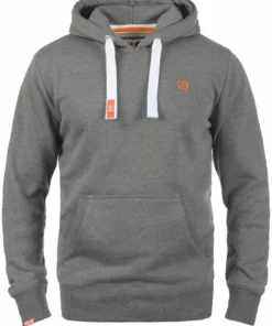 Solid SDBENNHOOD - Sweat à Capuche - Grey Melange -Élégance Boutique 2b152937aaa941b9a1bdd54becd1736f