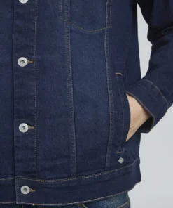 Solid Veste En Jean - Dark Blue Denim 10 Solid Veste En Jean - Dark Blue Denim -Élégance Boutique 2b9bd66ce93d42d3a4d59ac4fa541984