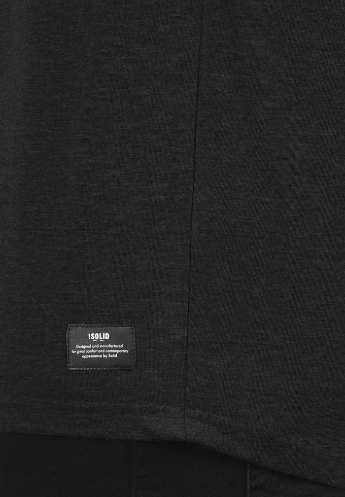 Solid SDCAJUS - T-shirt à Manches Longues - Dark Grey 4 Solid SDCAJUS - T-shirt à Manches Longues - Dark Grey – Image 4