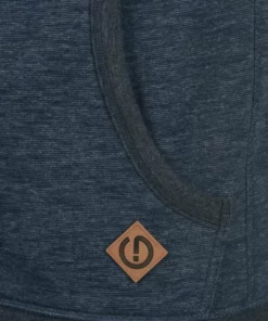 Solid SDVITU - Sweat à Capuche Zippé - Blue -Élégance Boutique 2c79fbd195cf4929845658090cca18a2