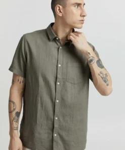 Solid SDALLAN - Chemise - Vetiver