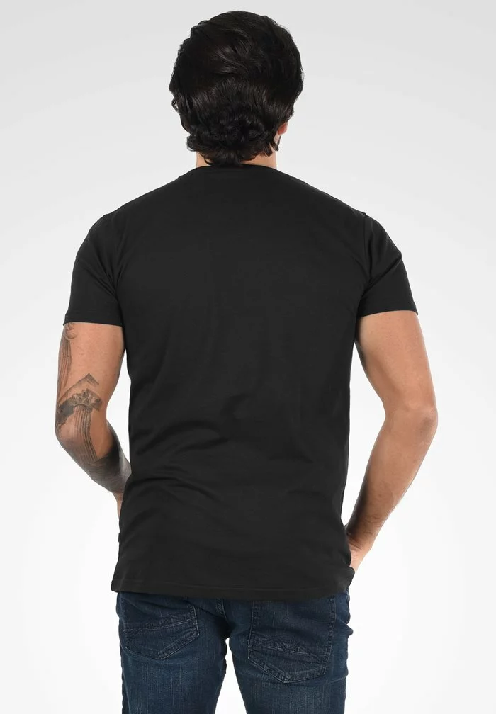 Solid SDCIMO - T-shirt Imprimé - Black 3 Solid SDCIMO - T-shirt Imprimé - Black – Image 3