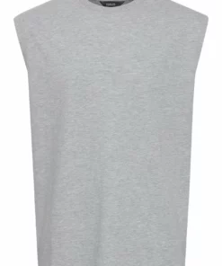 Solid Débardeur - Light Grey Melange 11 Solid Débardeur - Light Grey Melange -Élégance Boutique 2da7cd62db3043e6a67bfdad5224dc5b