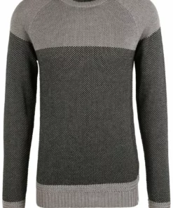 Solid SDRAPEL - Pullover - Mid Grey -Élégance Boutique 2e22e9bafc9042338d833748aa142a91