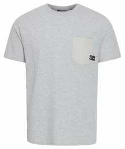 Solid SDBASTO - T-shirt Imprimé - Light Grey Melange -Élégance Boutique 2ed507b669534dfd83df90e6be573063