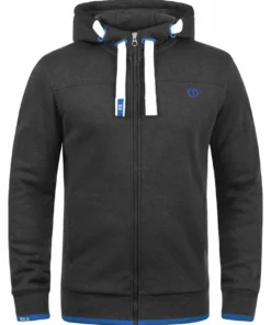 Solid SDBENJAMINZIP - Sweat à Capuche Zippé - Dark Grey Melange 9 Solid SDBENJAMINZIP - Sweat à Capuche Zippé - Dark Grey Melange -Élégance Boutique 307ea6d978ff4b2b92444fe142f96223