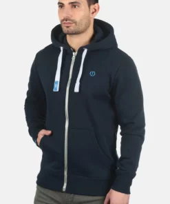 Solid SDBENNZIP - Sweat à Capuche Zippé - Insignia Blue