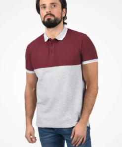 Solid SDCORBIN - Polo - Wine Red