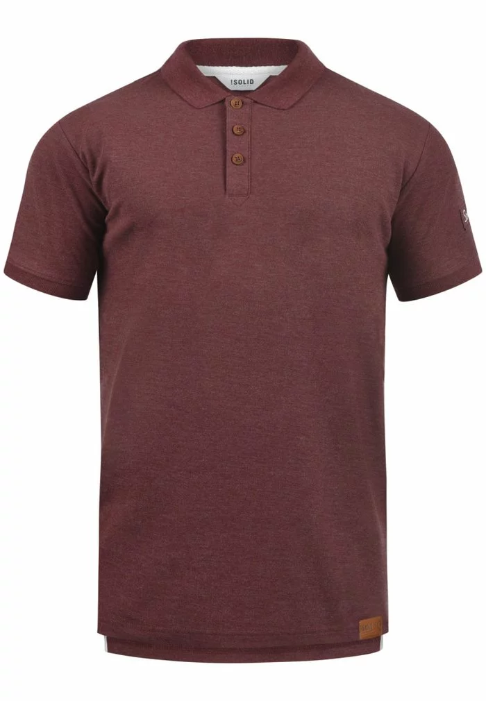 Solid SDTRIPPOLO - Polo - Wine Red M 6 Solid SDTRIPPOLO - Polo - Wine Red M – Image 6