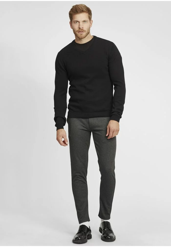 Solid SDOLIZAR - Pantalon Classique - Black 2 Solid SDOLIZAR - Pantalon Classique - Black – Image 2