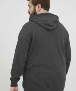 Solid SDTAMBO BT - Sweat à Capuche Zippé - Dark Grey Melange -Élégance Boutique 319bca804cb94dcd9a066dd365fefe75