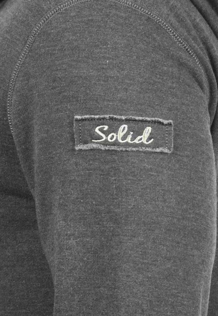 Solid SDTRIPSTRIP - Sweat à Capuche - Grey Melange 5 Solid SDTRIPSTRIP - Sweat à Capuche - Grey Melange – Image 5
