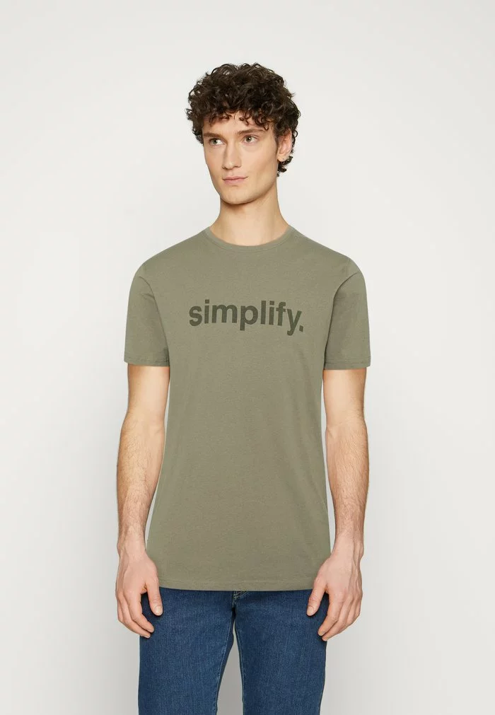 Solid SDAMADEUS SS1 - T-shirt Imprimé - Vetiver 1 Solid SDAMADEUS SS1 - T-shirt Imprimé - Vetiver