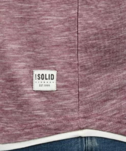 Solid SDRIGOS - T-shirt Basique - Wine Red -Élégance Boutique 325a7129f9e848d7a9eab27a3449278f