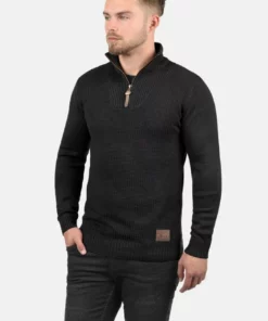 Solid SDTOMMY - Pullover - Black