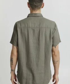 Solid SDALLAN - Chemise - Vetiver -Élégance Boutique 347a22eab6e5413698ced9560cd7fed1