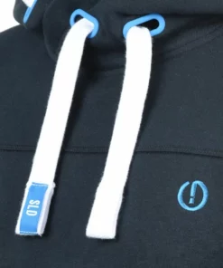 Solid SDBENJAMIN - Sweat à Capuche - Blue -Élégance Boutique 35046c2d214a4b0a95957f1b2d191cf6