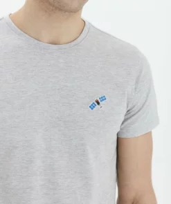 Solid SDTHORGE - T-shirt Basique - Light Grey Melange -Élégance Boutique 36fb1fece6594cb78b9cf436aa0e56c5