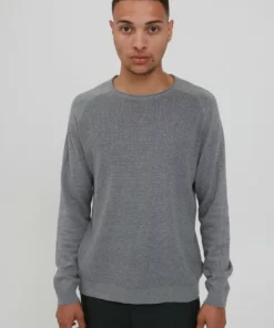 Solid SDTASH 0 - Pullover - Gray Melange