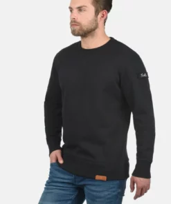 Solid TRIP-O-NECK - Sweatshirt - Black