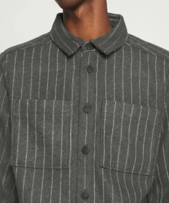 Solid TODD PINSTRIPE - Chemise - Dark Grey Melange -Élégance Boutique 38968398e18c4b52b2c33f430540ab97