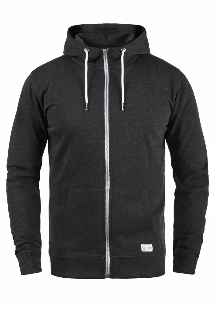 Solid SDTAMBO - Sweat à Capuche Zippé - Dark Grey Melange 5 Solid SDTAMBO - Sweat à Capuche Zippé - Dark Grey Melange – Image 5