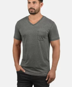 Solid SDTHEON - T-shirt Basique - Mid Grey